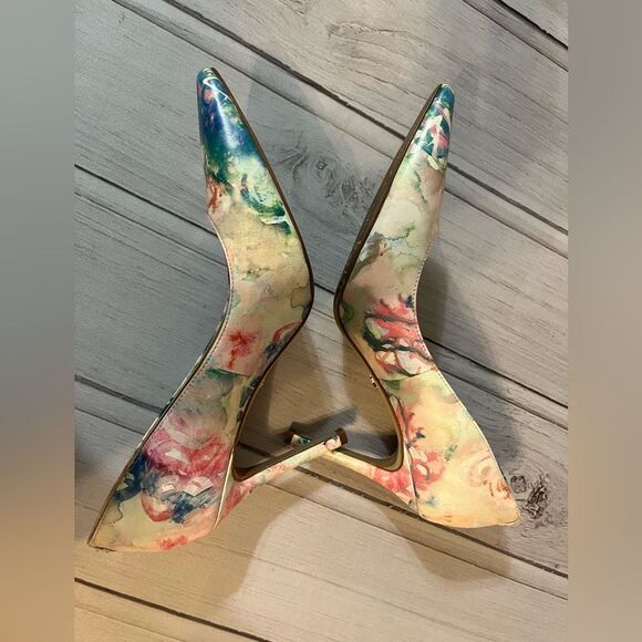 Sam Edelman 8 Hazel Pastel Tie Dye Pointe Toe Pump Heels - Picture 3 of 6